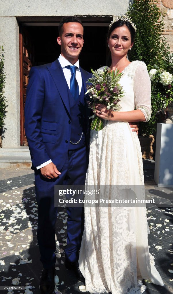 Lucas Vazquez and Macarena Rodriguez's Wedding