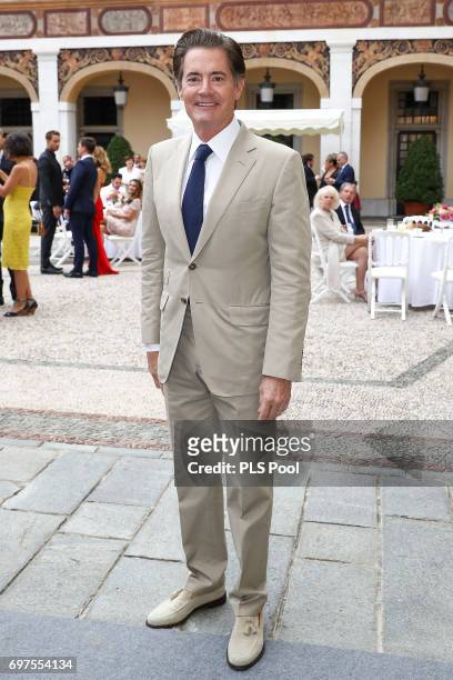 Kyle MacLachan attends the cocktail party of the 57th Monte Carlo TV Festival at the Monaco Palace on June 18, 2017 in Monte-Carlo, Monaco.
