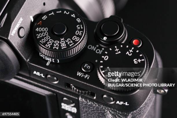 digital slr camera - spiegelreflexcamera stockfoto's en -beelden