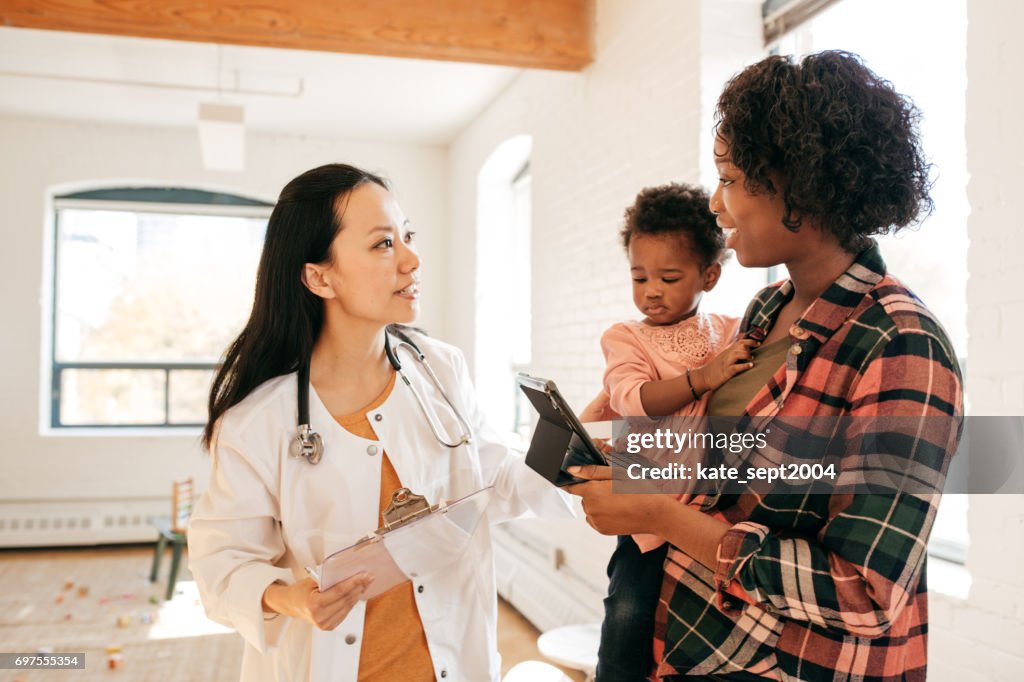 Visitando um médico