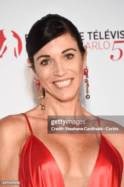 Federica Torti attends the 'The Bold and The Beautiful' 30th Years anniversary during the 57th Monte Carlo TV Festival : Day 3 on June 18, 2017 in...