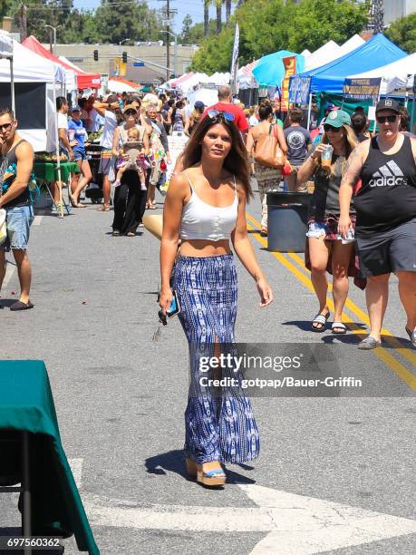 Danielle Vasinova is seen on June 18, 2017 in Los Angeles, California.