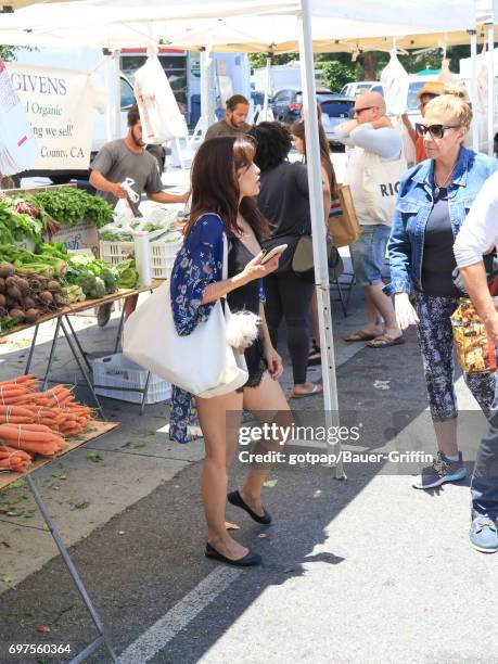 Rachel Sterling is seen on June 18, 2017 in Los Angeles, California.