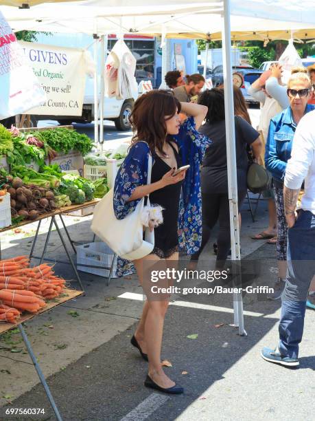 Rachel Sterling is seen on June 18, 2017 in Los Angeles, California.