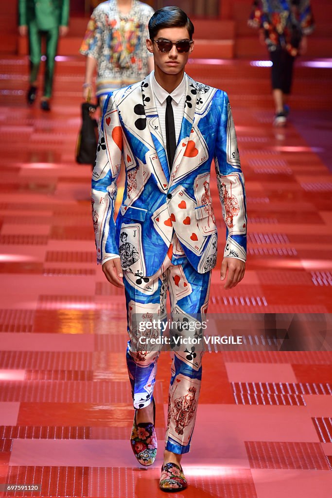 Dolce & Gabbana - Runway - Milan Men's Fashion Week Spring/Summer 2018