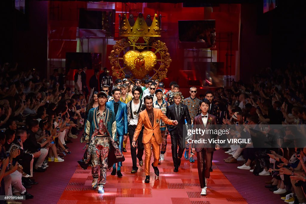 Dolce & Gabbana - Runway - Milan Men's Fashion Week Spring/Summer 2018