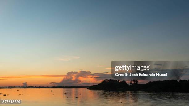 pantanal sunset - imagem a cores ストックフォトと画像