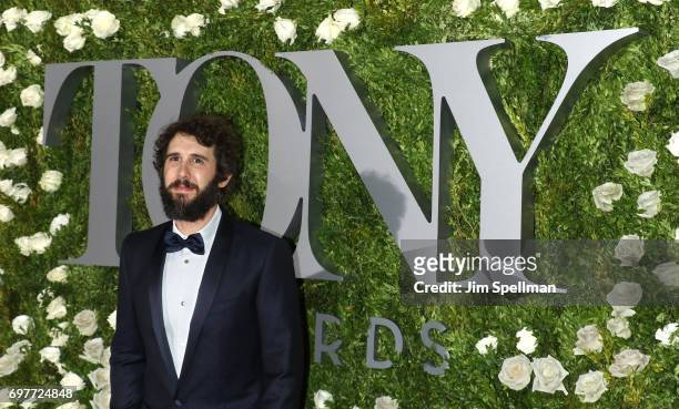 Singer Josh Groban attends the 71st Annual Tony Awards at Radio City Music Hall on June 11, 2017 in New York City.