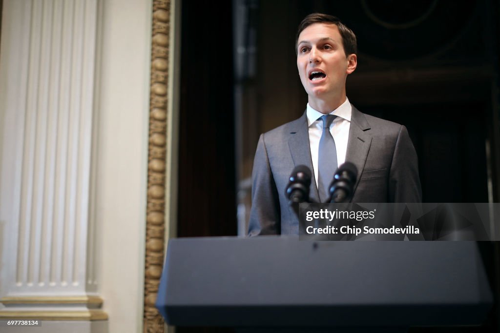 Jared Kushner Hosts Top Tech CEO's At Launch Of American Technology Council