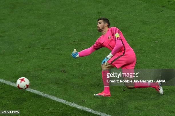 Maty Ryan of Australia during the FIFA Confederations Cup Russia 2017 Group B match between Australia and Germany at Fisht Olympic Stadium on June...
