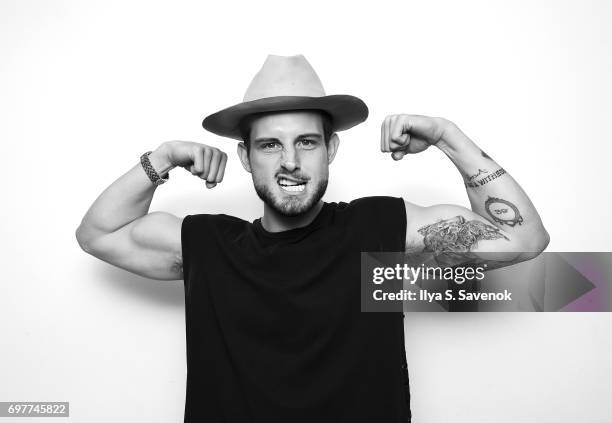 Nico Tortorella visits the SiriusXM Studios on June 19, 2017 in New York City.