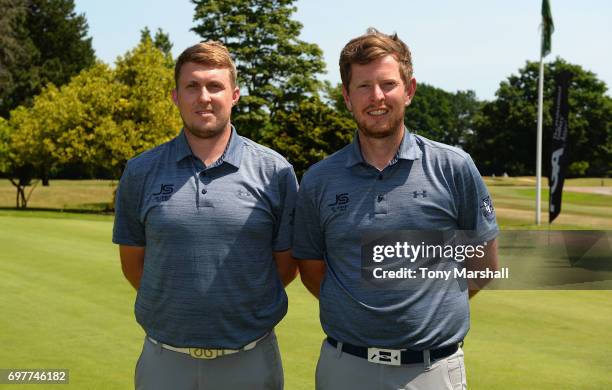 Joel Saunders and Laurence Allen of Verulam Golf Club winners of the Golfbreaks.com PGA Fourball Championship East Qualifier at Bush Hill Park Golf...