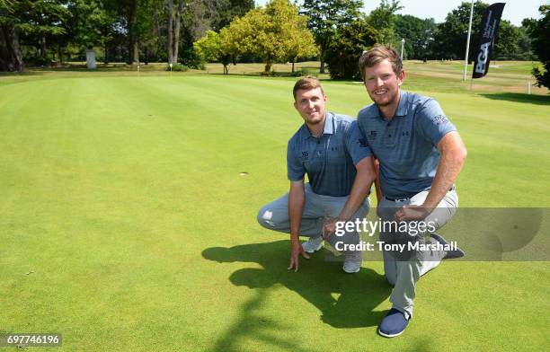 Joel Saunders and Laurence Allen of Verulam Golf Club winners of the Golfbreaks.com PGA Fourball Championship East Qualifier at Bush Hill Park Golf...