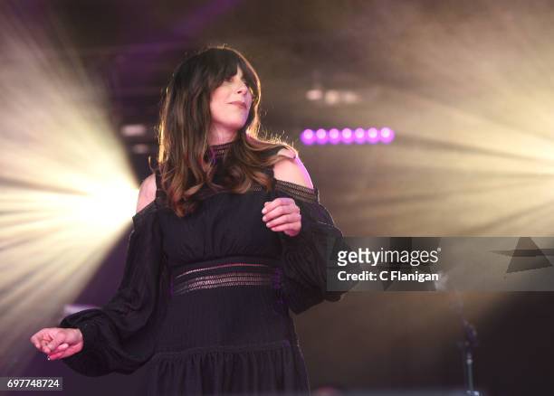 Nicki Bluhm performs during the 2017 Monterey International Pop Festival at Monterey County Fairgrounds on June 18, 2017 in Monterey, California.