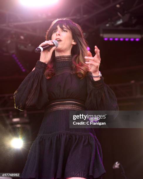 Nicki Bluhm performs during the 2017 Monterey International Pop Festival at Monterey County Fairgrounds on June 18, 2017 in Monterey, California.