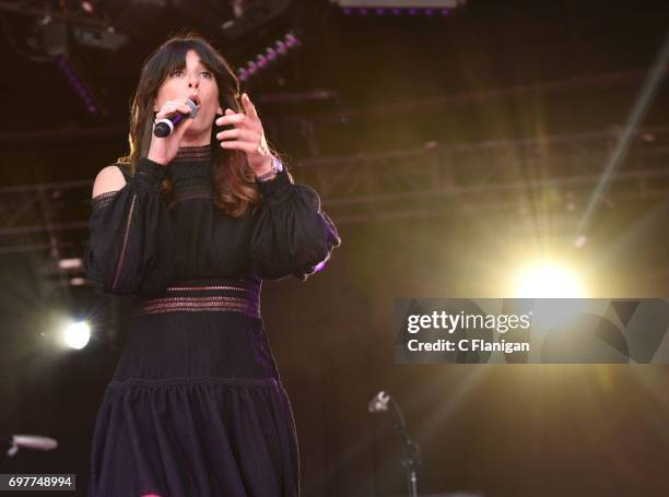 Nicki Bluhm performs during the 2017 Monterey International Pop Festival at Monterey County Fairgrounds on June 18, 2017 in Monterey, California.