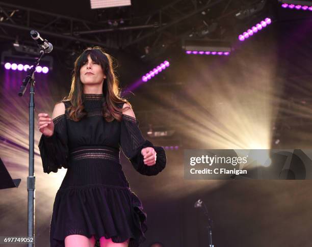 Nicki Bluhm performs during the 2017 Monterey International Pop Festival at Monterey County Fairgrounds on June 18, 2017 in Monterey, California.