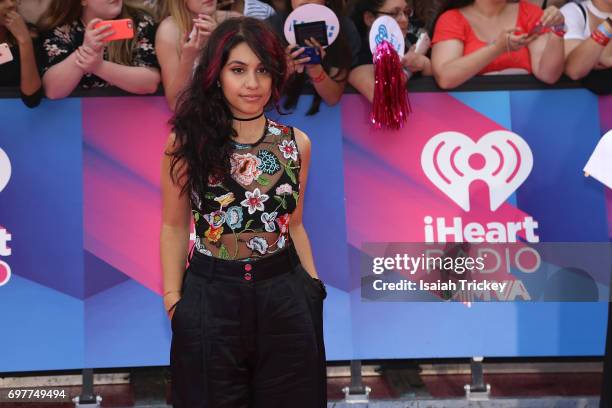 Alessia Cara arrives at the 2017 iHeartRADIO MuchMusic Video Awards at MuchMusic HQ on June 18, 2017 in Toronto, Canada.