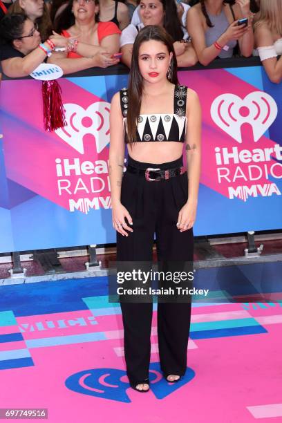 Bea Miller arrives at the 2017 iHeartRADIO MuchMusic Video Awards at MuchMusic HQ on June 18, 2017 in Toronto, Canada.