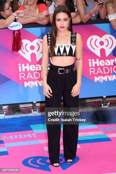 Bea Miller arrives at the 2017 iHeartRADIO MuchMusic Video Awards at MuchMusic HQ on June 18, 2017 in Toronto, Canada.