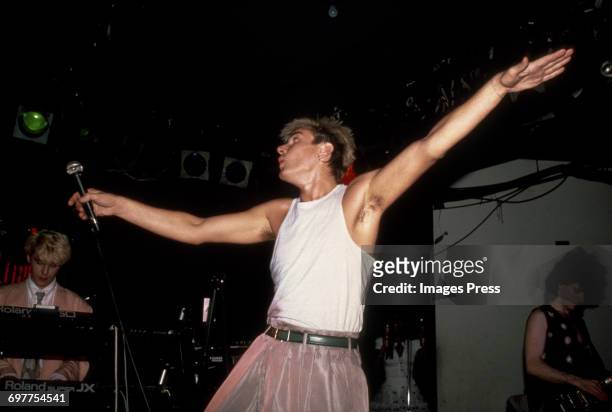Duran Duran in concert circa 1987 in New York City.