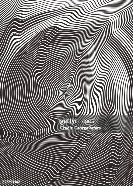 circle halftone pattern abstract background - optical illusion stock illustrations
