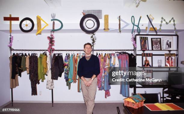 Todd Stringham American fashion designer Todd Oldham poses for a portrait in his ...