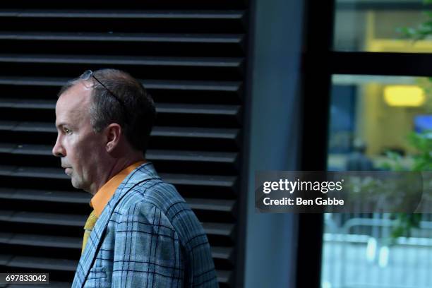 Stand-up comedian Doug Stanhope attends the Build Series to discuss the new Comedy Special "The Comedians' Comedian's Comedians" at Build Studio on...