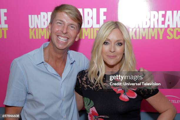 At UCB" -- Pictured: Jack McBrayer, Jane Krakowski --