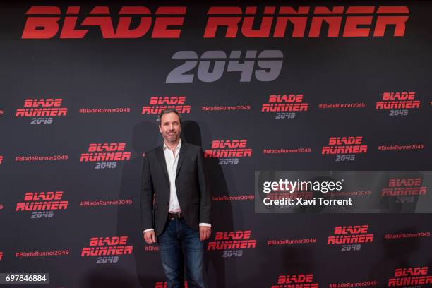 Denis Villeneuve attends 'Blade Runner 2049' photocall at Arts Hotel on June 19, 2017 in Barcelona, Spain.