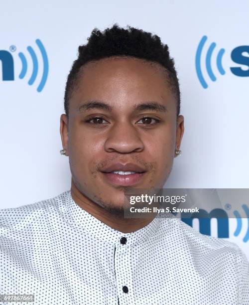 Rotimi Akinosho visits the SiriusXM Studios on June 19, 2017 in New York City.