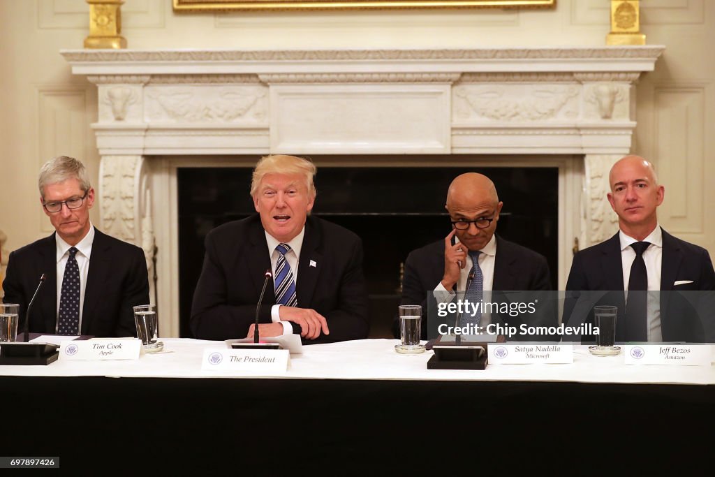 President Trump Hosts American Technology Council Roundtable