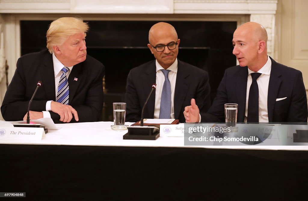 President Trump Hosts American Technology Council Roundtable