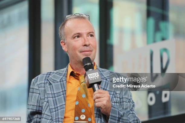 Comedian Doug Stanhope visits Build to discuss his comedy special "The Comedians' Comedian's Comedians" at Build Studio on June 19, 2017 in New York...