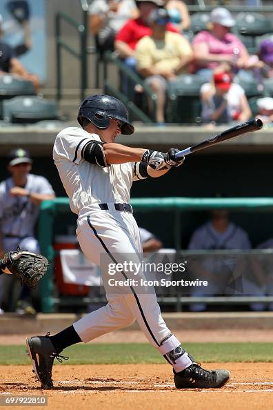 Blake Rutherford Baseball Blake Rutherford of the RiverDogs at bat during the minor league game ...