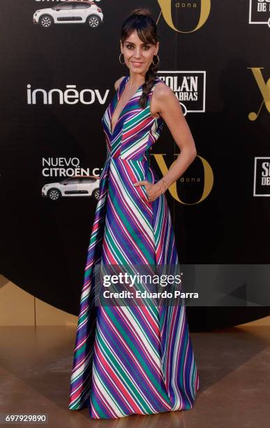 Actress Irene Arcos attends the 'Yo Donna International Awards' photocall at Duques de Pastrana palace on June 19, 2017 in Madrid, Spain.