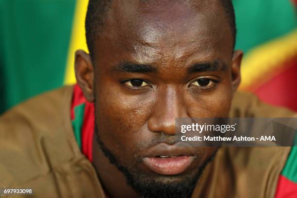 Lucien Owona of Cameroon during the FIFA Confederations Cup Russia 2017 Group B match between Cameroon and Chile at Spartak Stadium on June 18, 2017...