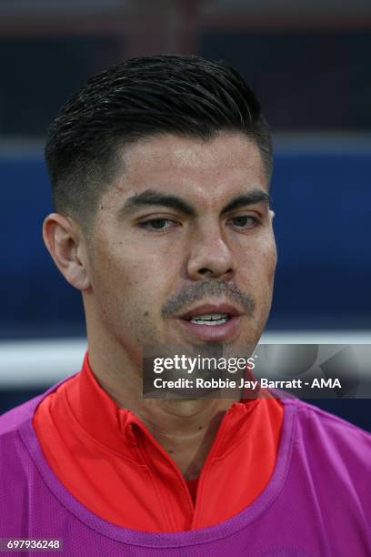 Francisco Silva of Chile during the FIFA Confederations Cup Russia 2017 Group B match between Cameroon and Chile at Spartak Stadium on June 18, 2017...
