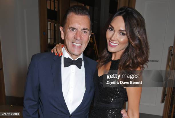 Duncan Bannatyne and Nigora Whitehorn attend the inaugural fundraising dinner for The Petra Stunt Foundation in aid of PS Place at the Corinthia...