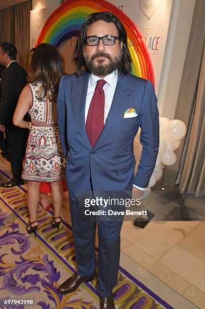 Hani Farsi attends the inaugural fundraising dinner for The Petra Stunt Foundation in aid of PS Place at the Corinthia Hotel London on June 19, 2017...