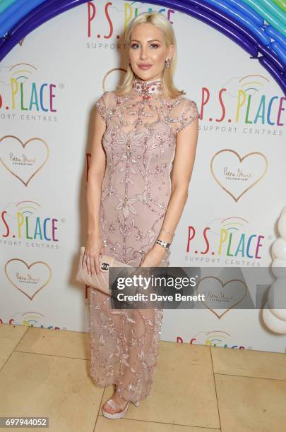 Stephanie Pratt attends the inaugural fundraising dinner for The Petra Stunt Foundation in aid of PS Place at the Corinthia Hotel London on June 19,...