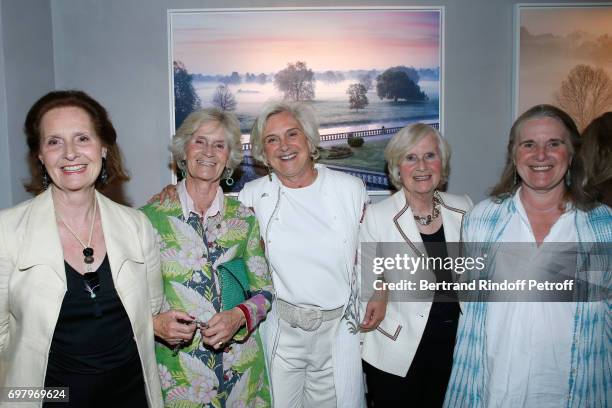 Cousins of Barbara de Nicolay; Sisters Countess Elisabeth d'Eudeville, France Anthonioz, Christiane de Nicolay-Mazery, Countess Anne de Germiny, Ines...