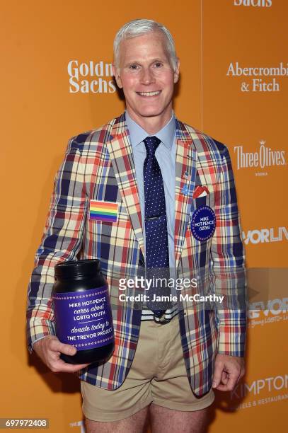 Mike Hot-Pence attends The Trevor Project TrevorLIVE NYC 2017 at Marriott Marquis Times Square on June 19, 2017 in New York City.