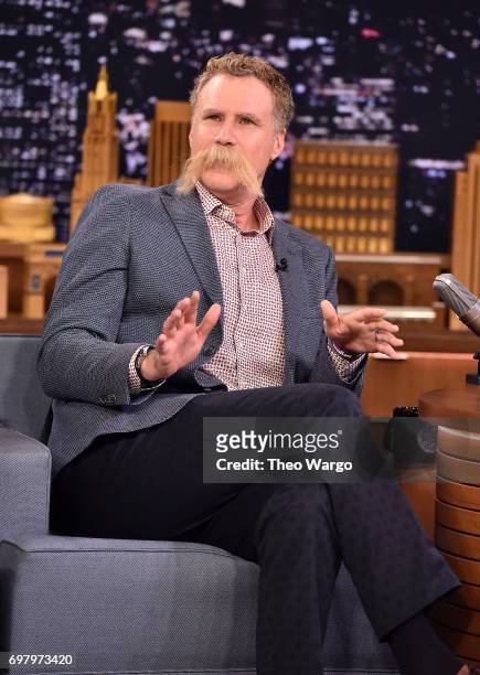Will Ferrell Visits "The Tonight Show Starring Jimmy Fallon" on June 19, 2017 in New York City.