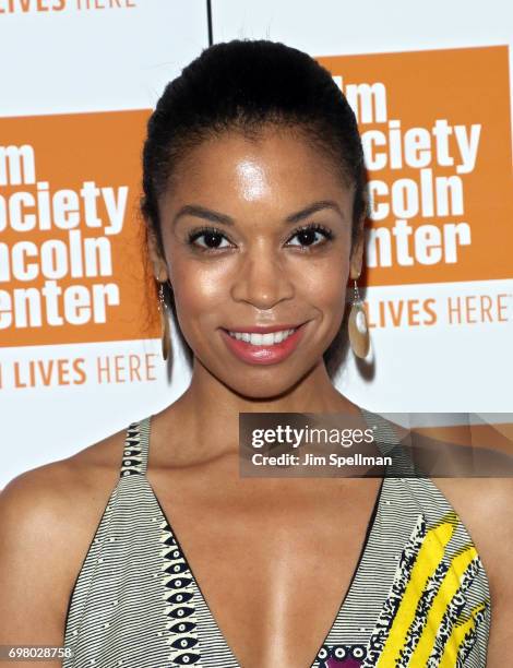 Actress Susan Kelechi Watson attends An Evening For Film In Education hosted by the The Film Society of Lincoln Center at Walter Reade Theater on...