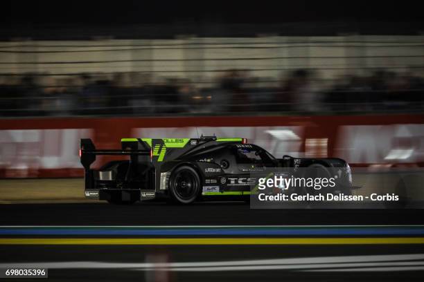 The LMP1 Bykolles Racing Team, Enso CLM P1/01-NISMO with drivers Oliver Webb/ Dominik Kraihamer / Marco Bonanomi in action during the qualification...