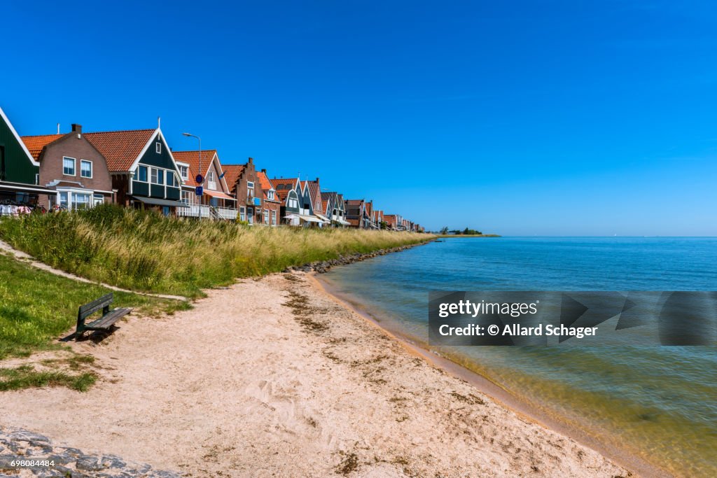 Tiny Beach in Volendam Netherlands