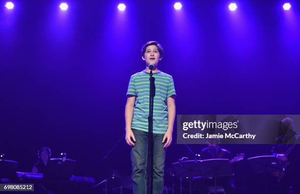 Eli Tokash performs onstage during The Trevor Project TrevorLIVE NYC 2017 at Marriott Marquis Times Square on June 19, 2017 in New York City.