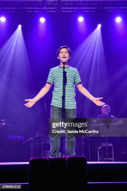 Eli Tokash performs onstage during The Trevor Project TrevorLIVE NYC 2017 at Marriott Marquis Times Square on June 19, 2017 in New York City.