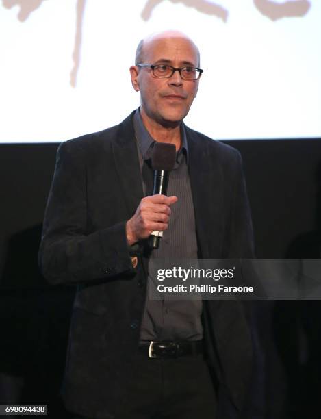 Richard Levine speaks at the screening of "Submission" during the 2017 Los Angeles Film Festival at Arclight Cinemas Culver City on June 19, 2017 in...